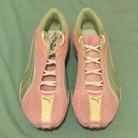 Puma Shoes - Puma Aldiwile Pink and Mint Green in Size 9